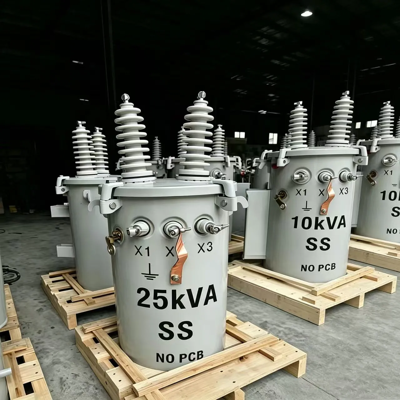Однофазный Трансформатор мощностью 30 кВА~1000 кВА | Изготовление на Заказ По Запросу