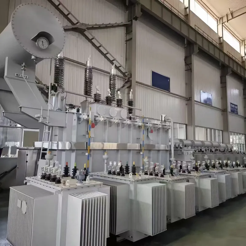 Медная обмотка силового трансформатора мощностью 3150 кВА, погруженного в масло, 22 кВ/400 В